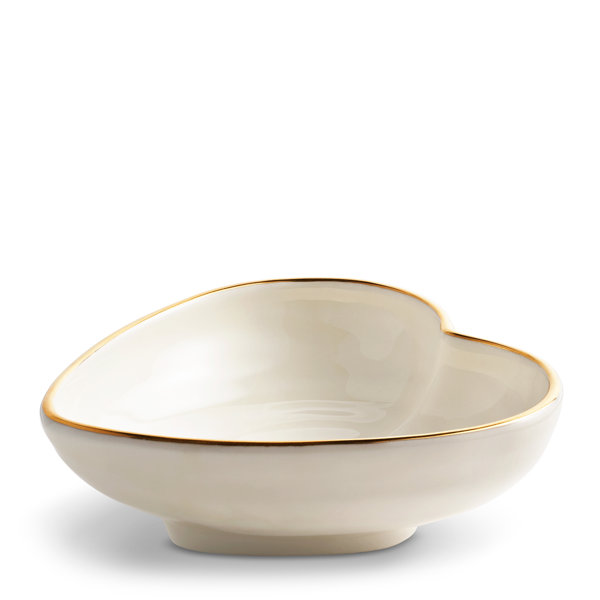 AERIN Ribbed Heart Dish Wayfair